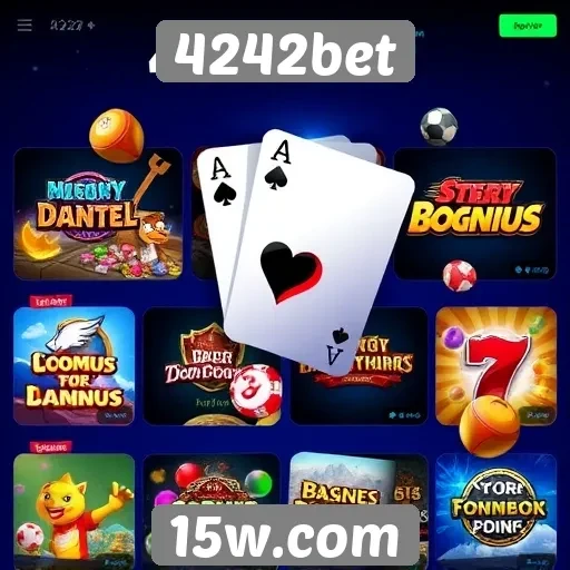 Jogos populares disponíveis na plataforma 4242bet