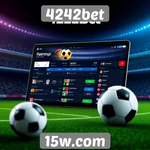 Avaliação dos recursos do site 4242bet