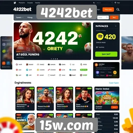 Facilidade de uso da interface do 4242bet